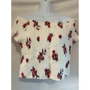 Spring Floral Crop Top - L